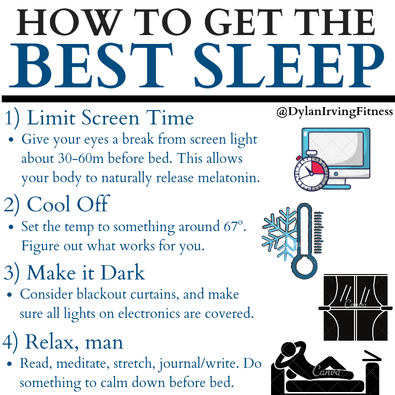 How to get the best sleep